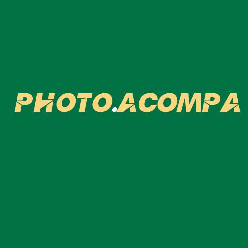 Logo da PHOTO.ACOMPA